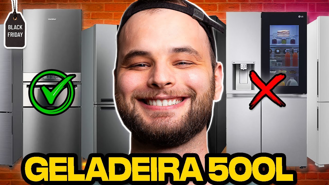 Melhores GELADEIRAS até 500L pra NÃO TER DOR DE CABEÇA!