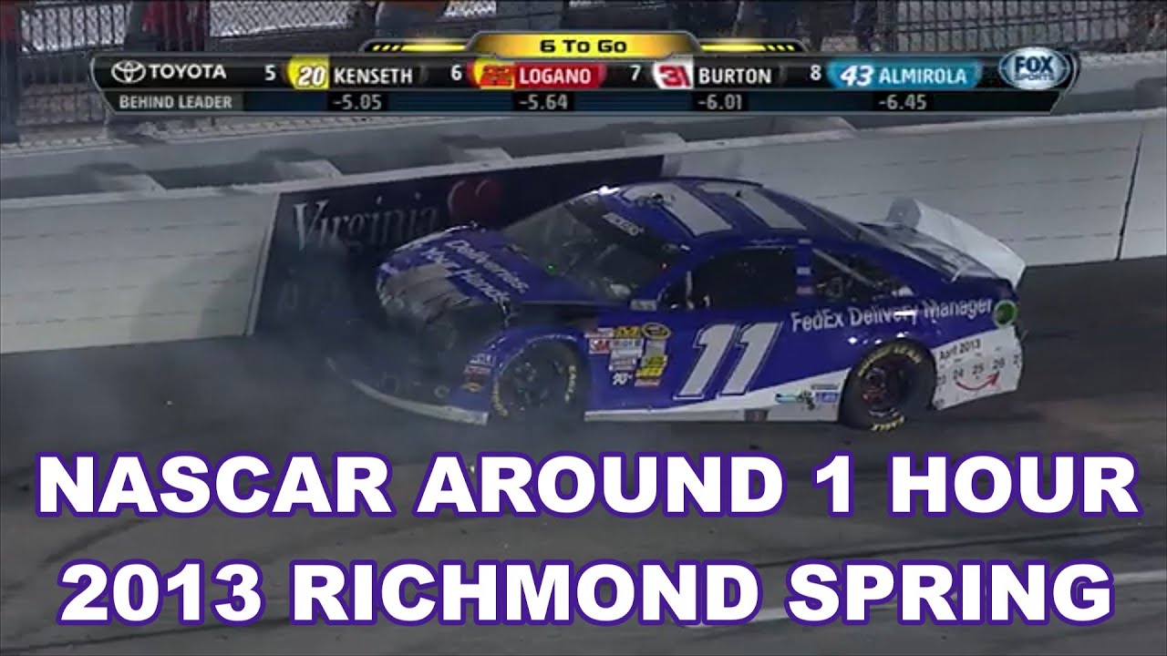 NASCAR around 1 hour 2013 Richmond Spring