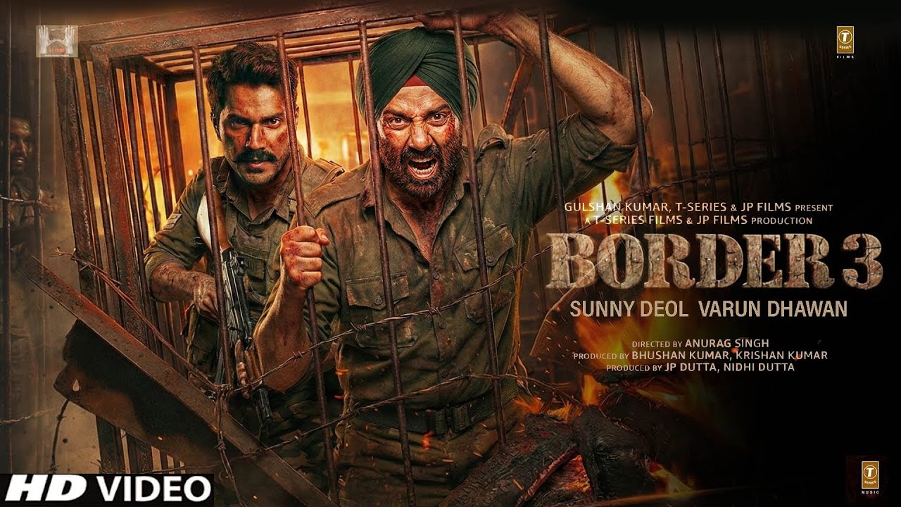 Border 3 Teaser Trailer Announcement | Sunny Deol | Varun Dhawan| Border 3 Movie Release Date Update