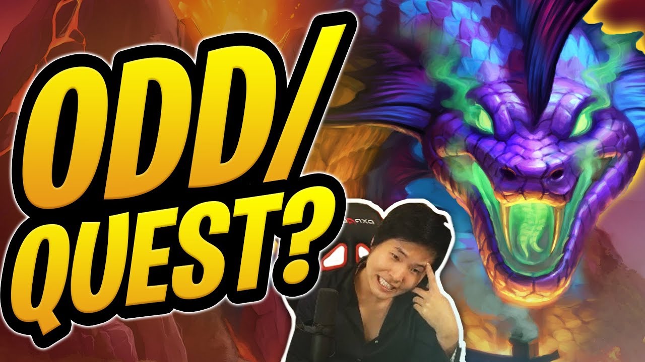Odd AND Quest Warrior in ONE DECK?! | Odd Quest Warrior | Rastakhan's Rumble | Hearthstone