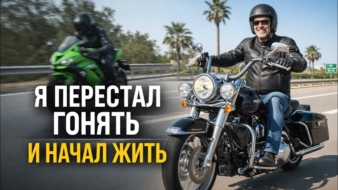 Пересел на Harley после спортбайка