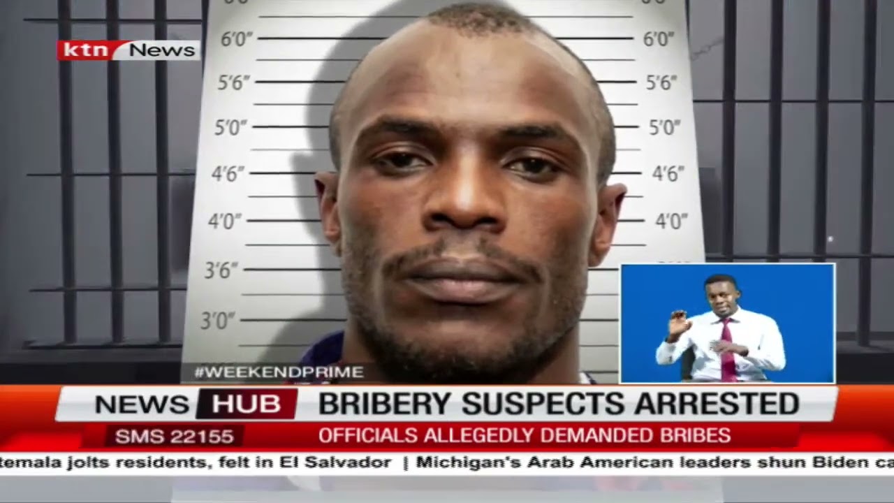 2 bribery suspects arrested by EACC as one demanded Ksh 30,000 bribe and the other Ksh 400,000