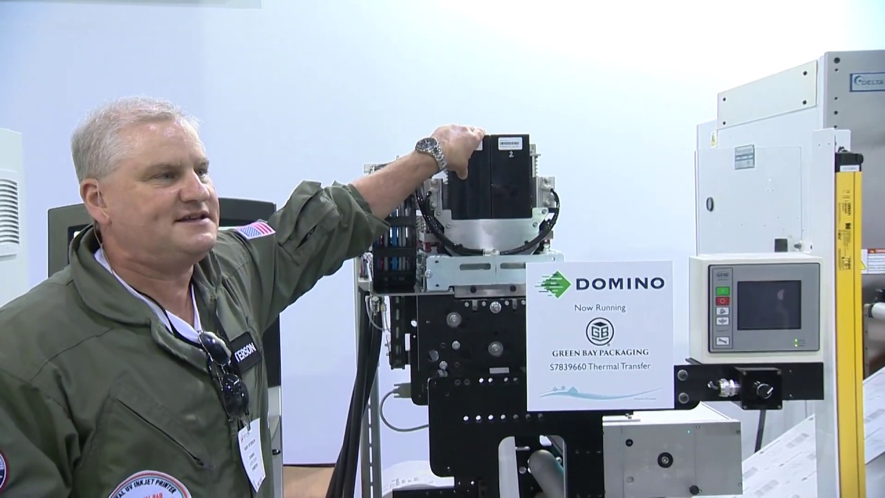 Domino K600i dual bar, dual speed digital UV inkjet printer