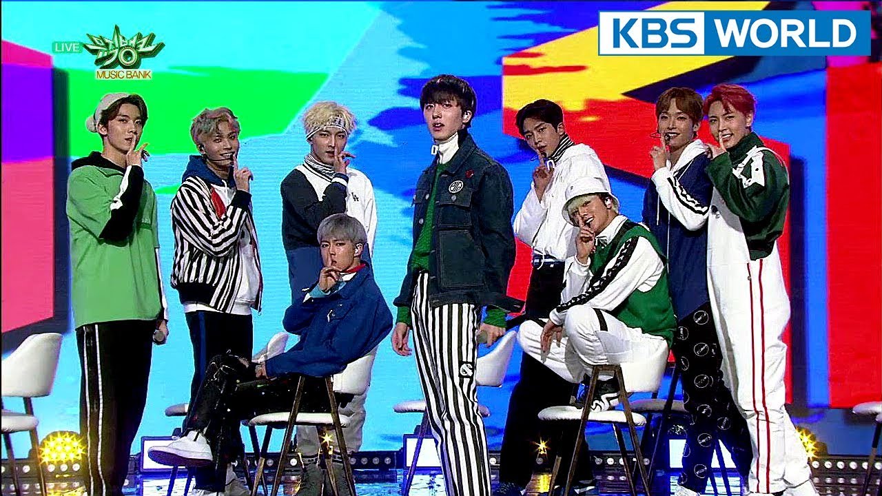 SF9 - MAMMA MIA [Music Bank / 2018.03.09]