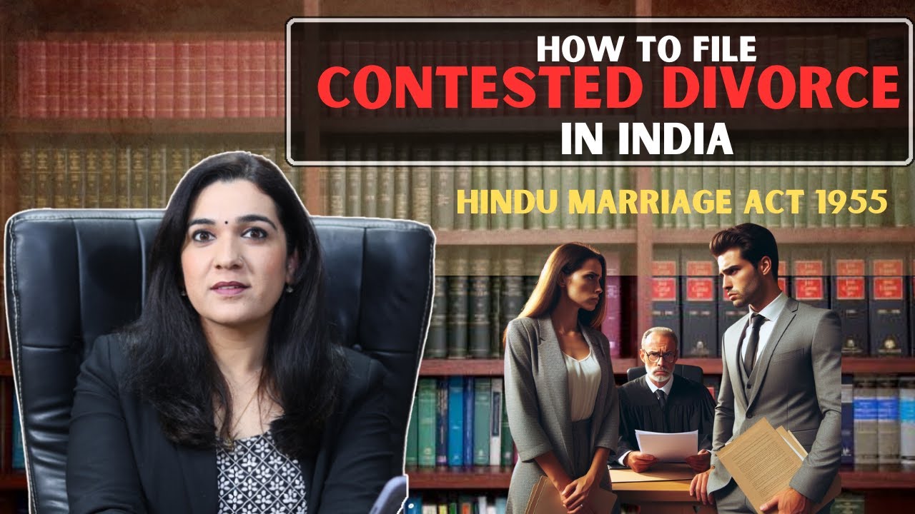 CONTESTED DIVORCE | DIVORCE UNDER HINDU LAW | #divorce #trending #divorceprocess #divorcelaw
