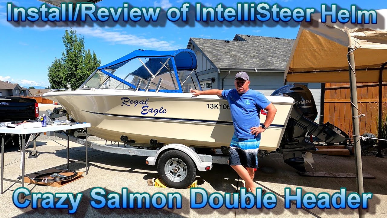 Intellisteer Type S install/Review/fishing action