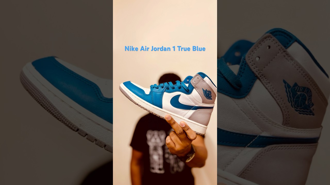 Nike Air Jordan 1 High True Blue Unboxing | My 2025 #sneakercollection
