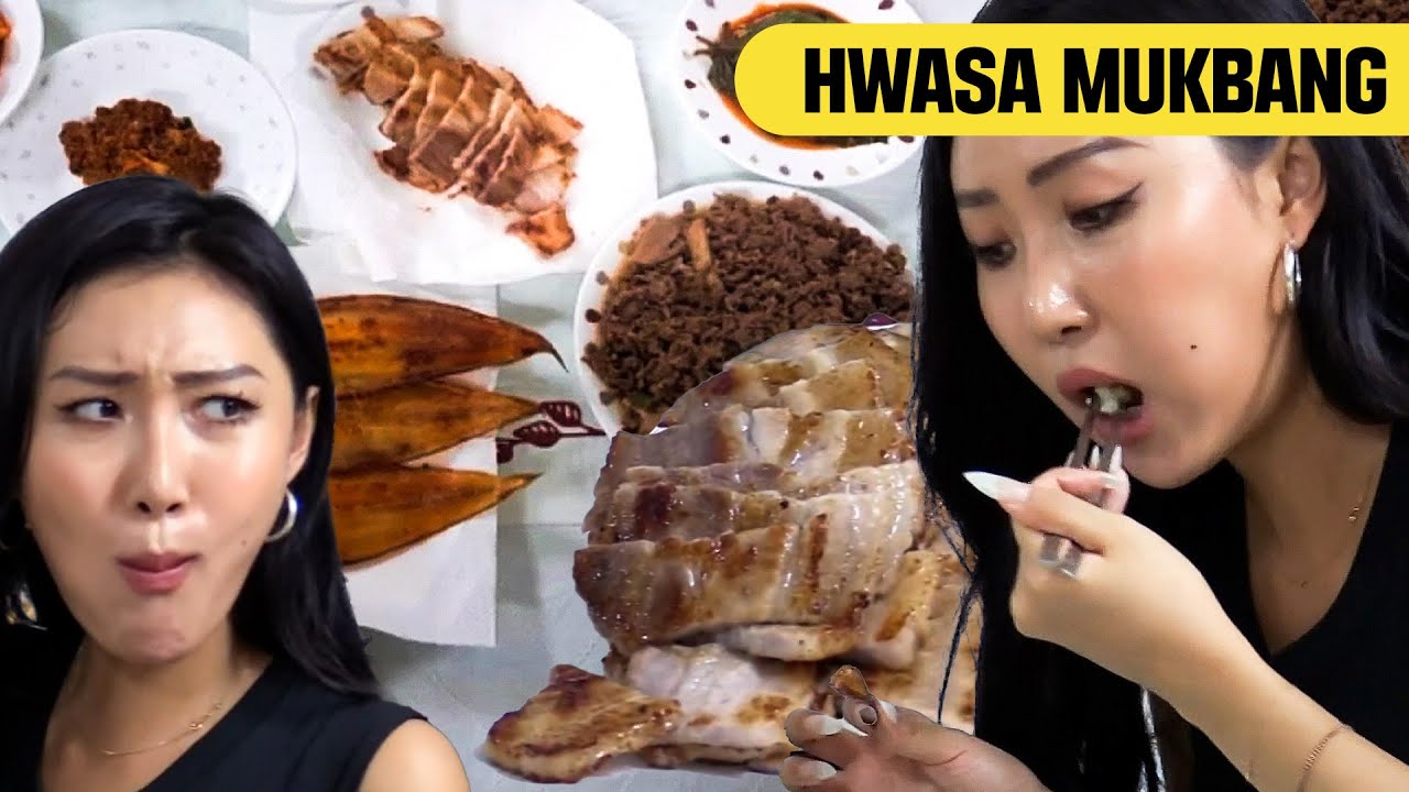 MAMAMOO Hwasa eats Korean home food for dinner❤ | Let's Eat Dinner Together