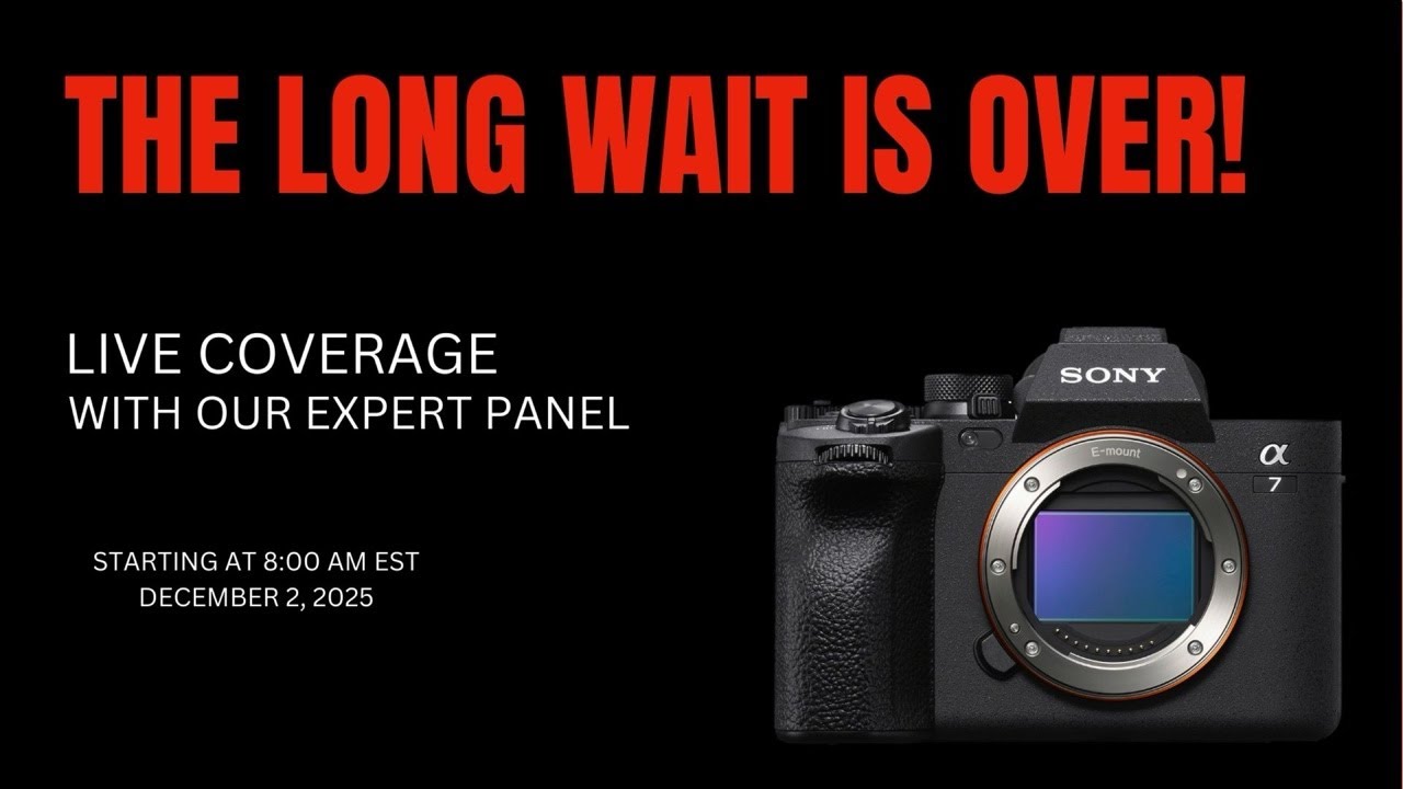 Sony a7V - Stepping it up - Live Announcement Coverage
