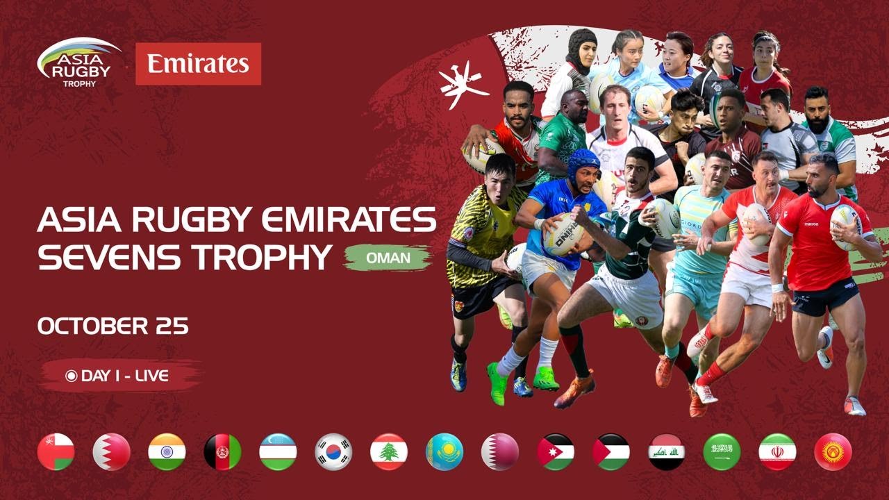 Asia Rugby Emirates Sevens Trophy 2025 - Oman - Day 1
