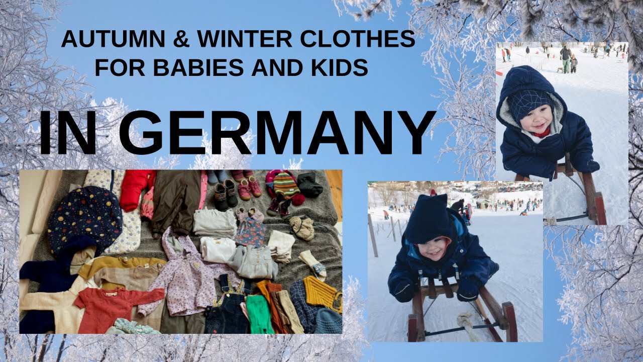 Living in Germany: Baby and Kids wardrobe for Autumn & Winter // Moncler, Disana, Hobea, TCM, etc.