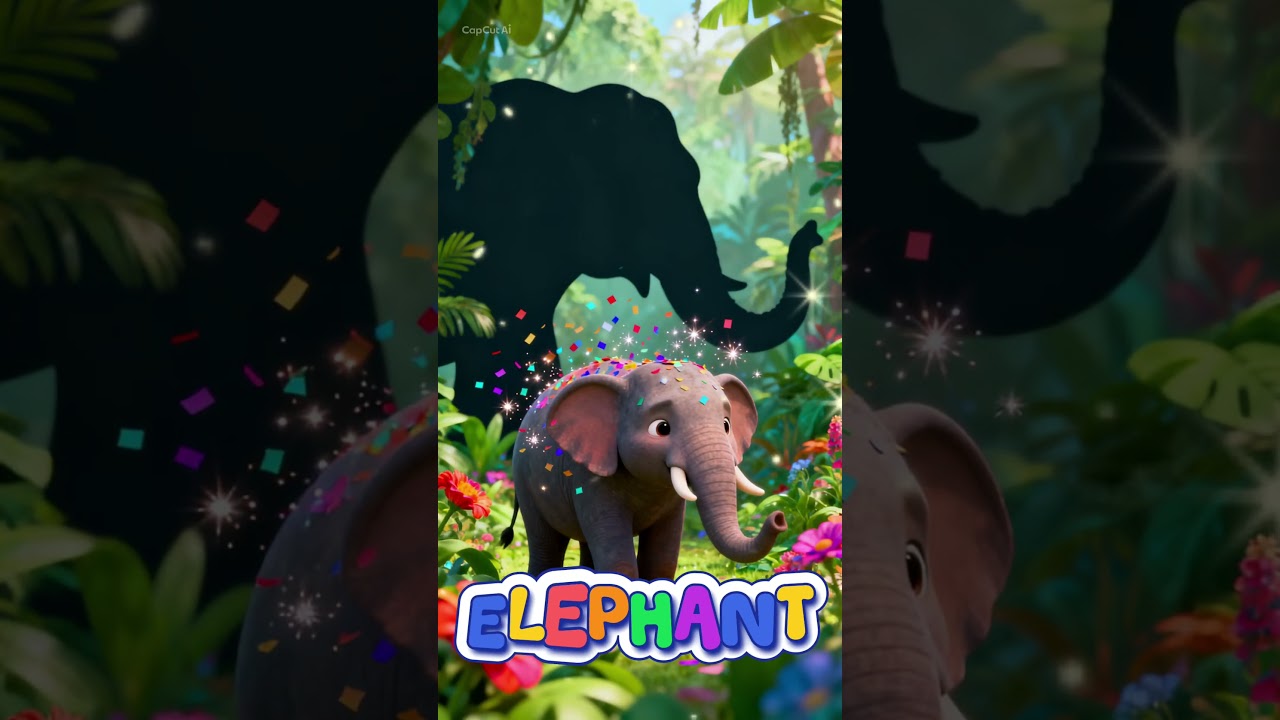 Can you Guess the Animal Shadow?🐾 Kids Challenge #kidslearning #learnanimals