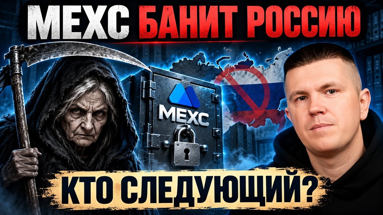MEXC банит Россию | Какая биржа будет следующий?