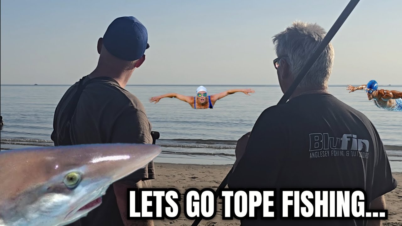 A day of TOPE FISHING with the HOLIDAY MAKERS❗️PT2 Sea Fishing UK