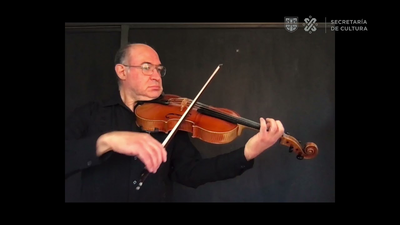 Desde el instrumento. Microconcierto: J.S. Bach: Suite N.º 1, BWV 1007. Alejandro Márquez, viola
