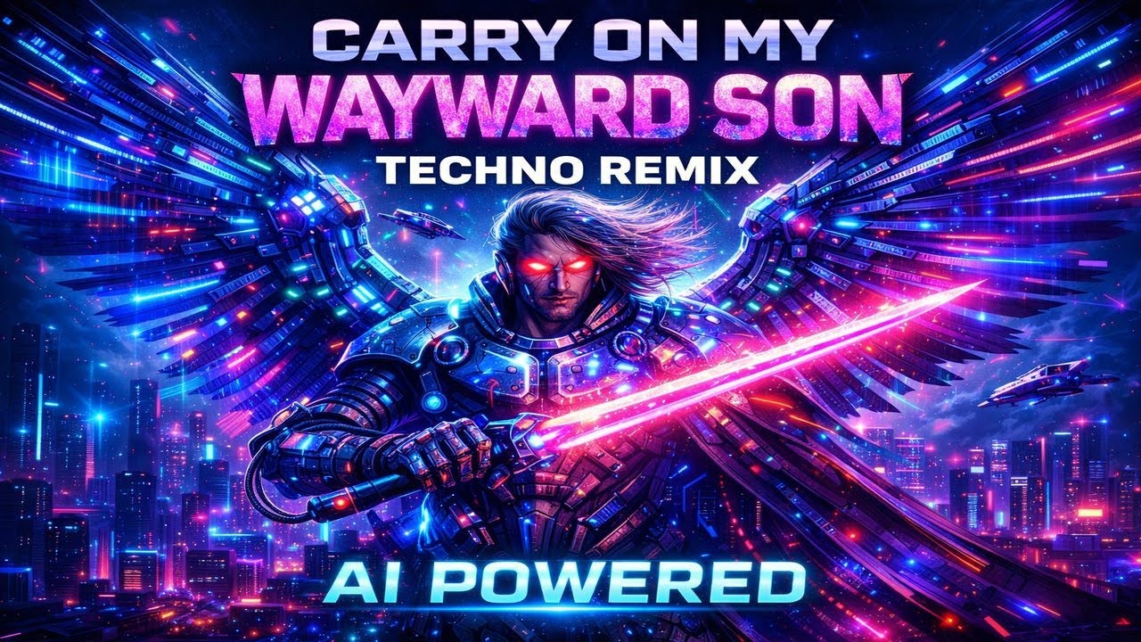 Kansas - Carry On Wayward Son (AI Techno Remix 2026) | Epic Electronic Version