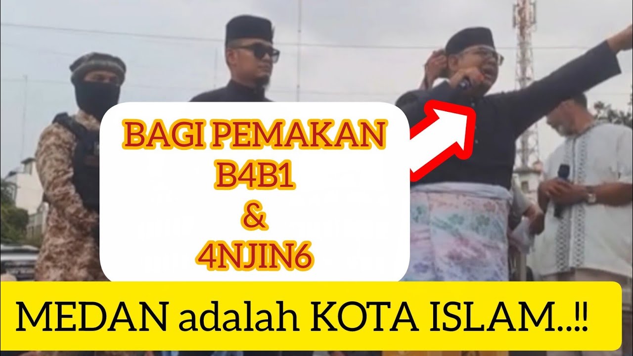 MEDAN adalah KOTA ISLAM..!! KAMI RINDU P3RAAN6..JANGAN di PANCING²