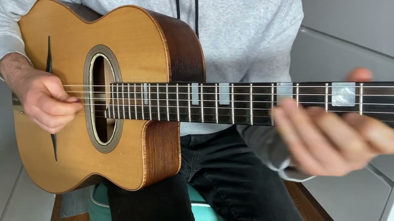 'Autumn Leaves' Solo Gypsy Jazz Guitar Arrangement