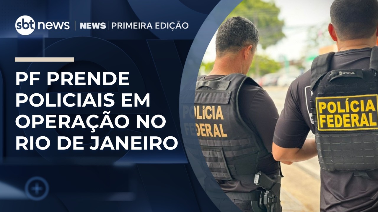 Operação Anomalia mira corrupção policial e ligação com o crime no Rio | #NewsPrimeiraEdição