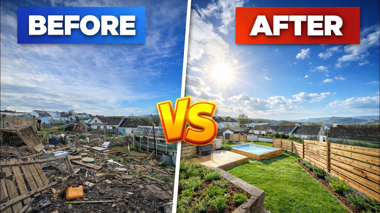 Storm DESTROYED This Fence… So We Rebuilt It Properly