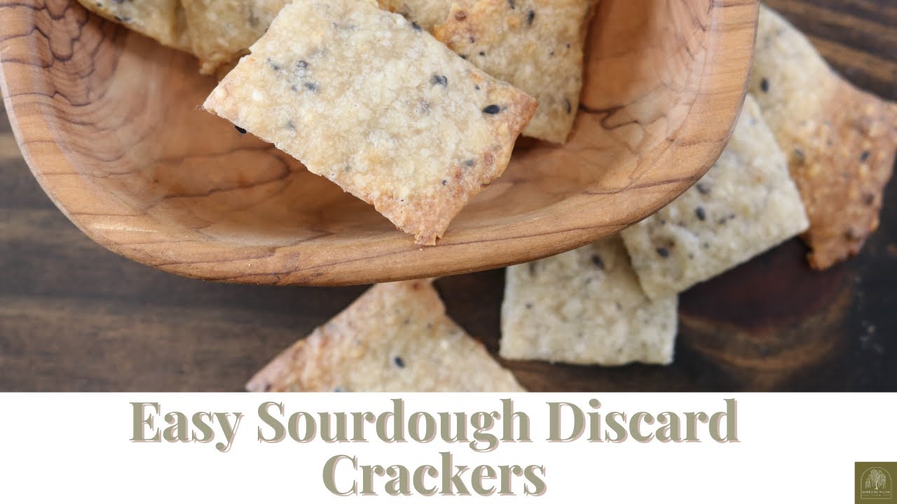 Easy Sourdough Discard Crackers