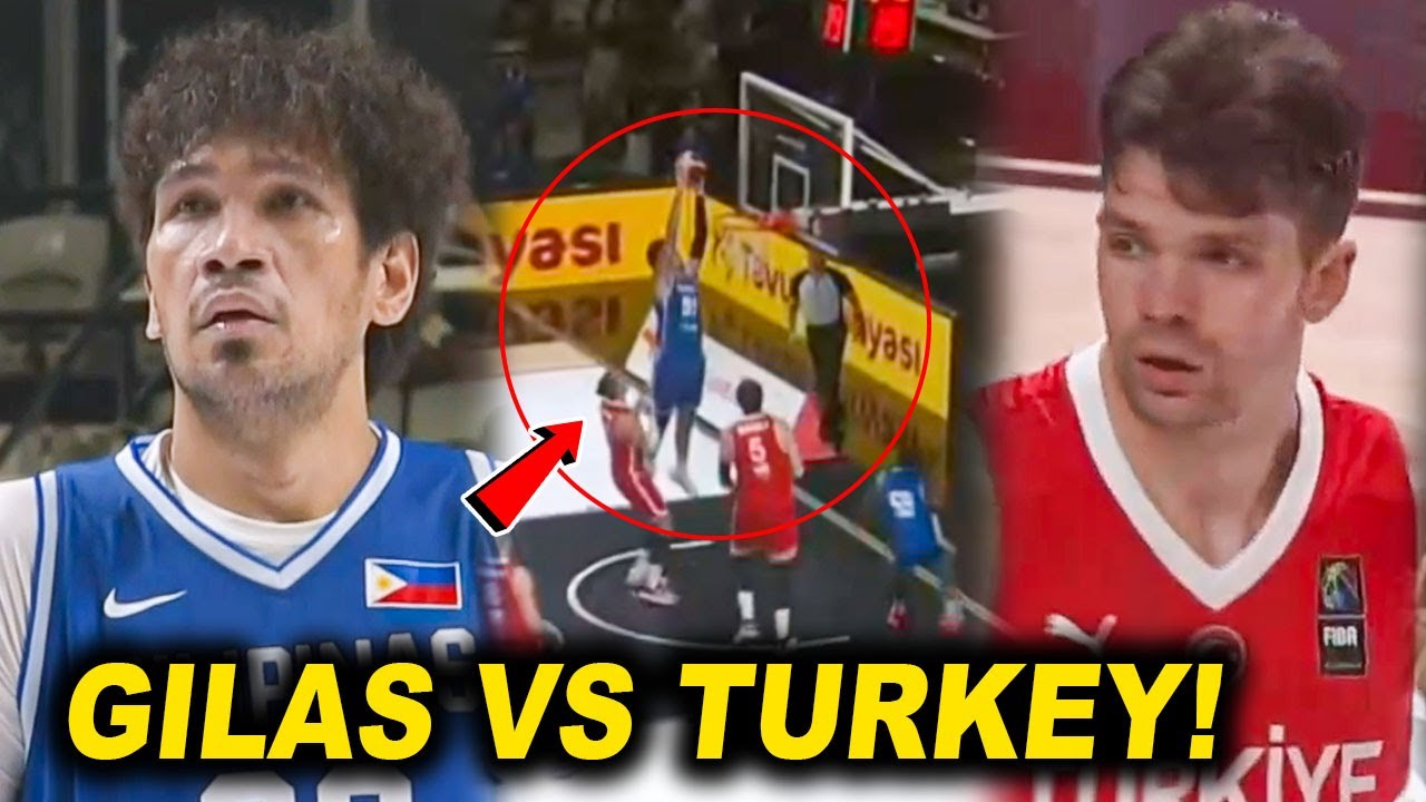 GILAS vs TURKEY | Naghalimaw si Fajardo at Brownlee! Nahirapan sa Gilas ang Turkey!