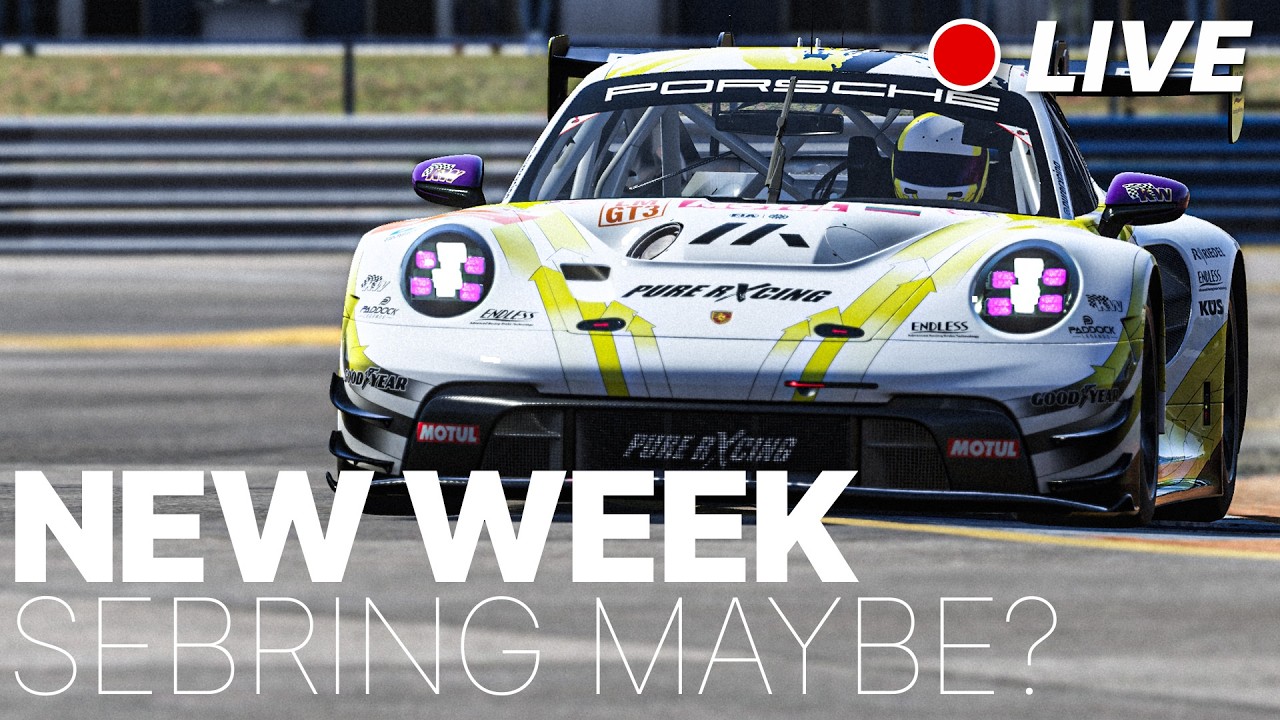 Daily Races on LMU - Sebring maybe? | LMU LIVE