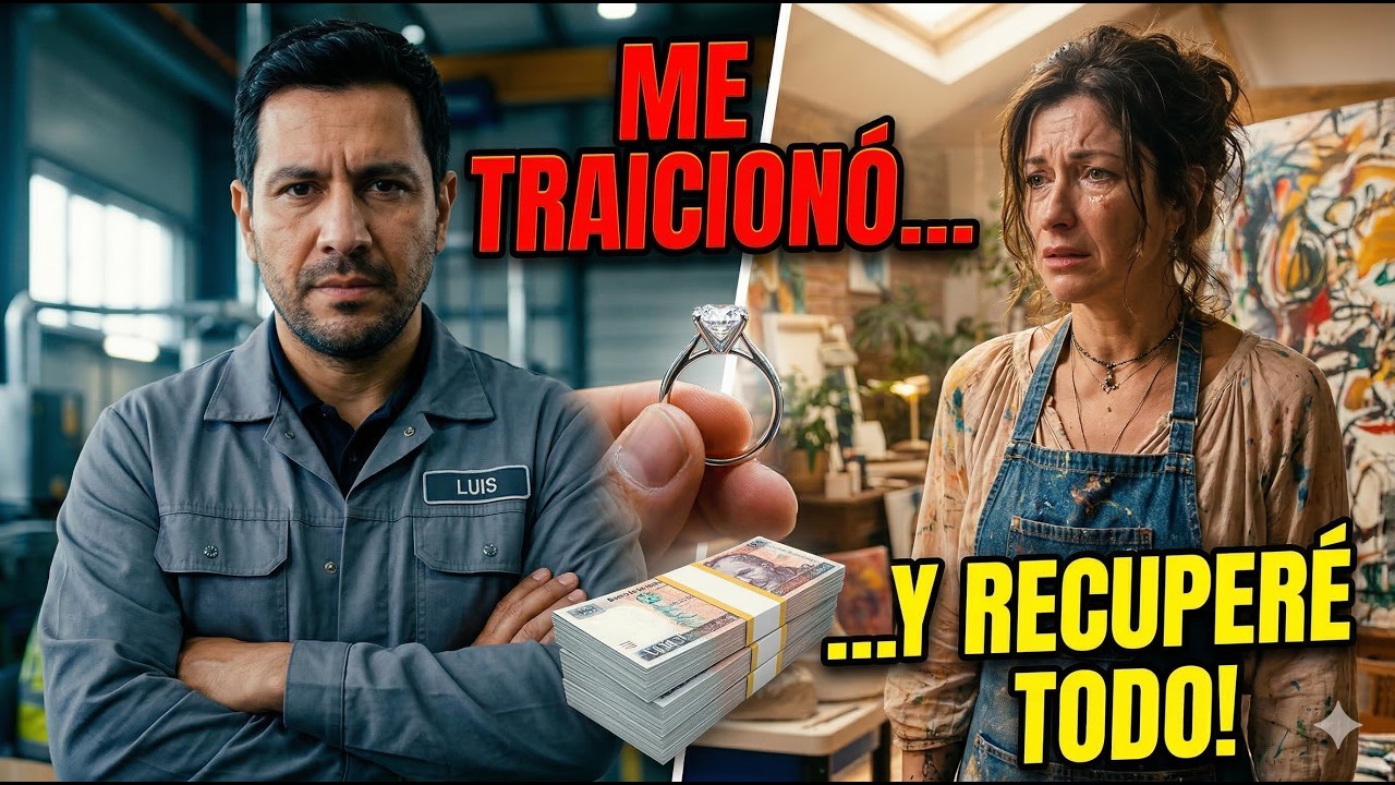 Ella me traiciono, por suerte recupere todo.