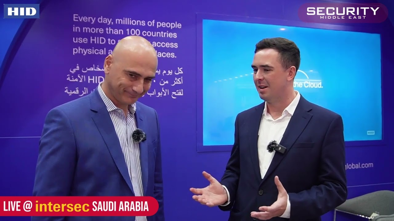 Intersec Saudi Arabia 2024: Interview with Christian Cotiga, HID