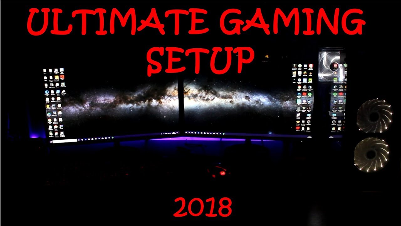 My ULTIMATE gaming setup 2018