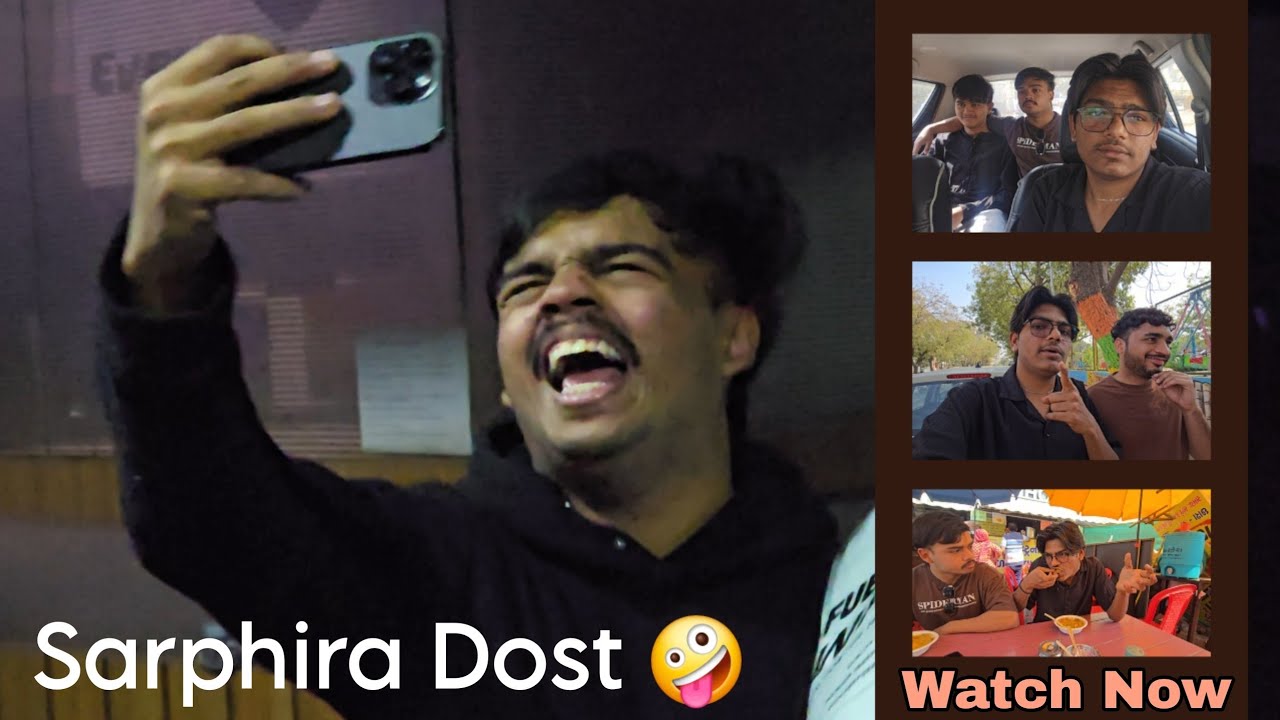 Sarphira Dost Ke Saath Ek Din 😭🤣| funny vlog