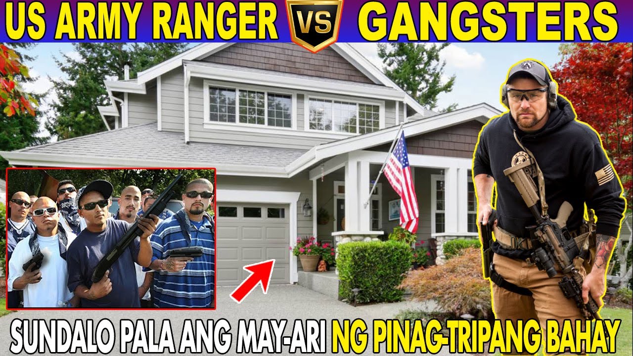 HINDI INAKALA ng mga GANGSTER, BETERANONG US ARMY RANGER Pala ang May Ari ng Bahay na Kanilang...