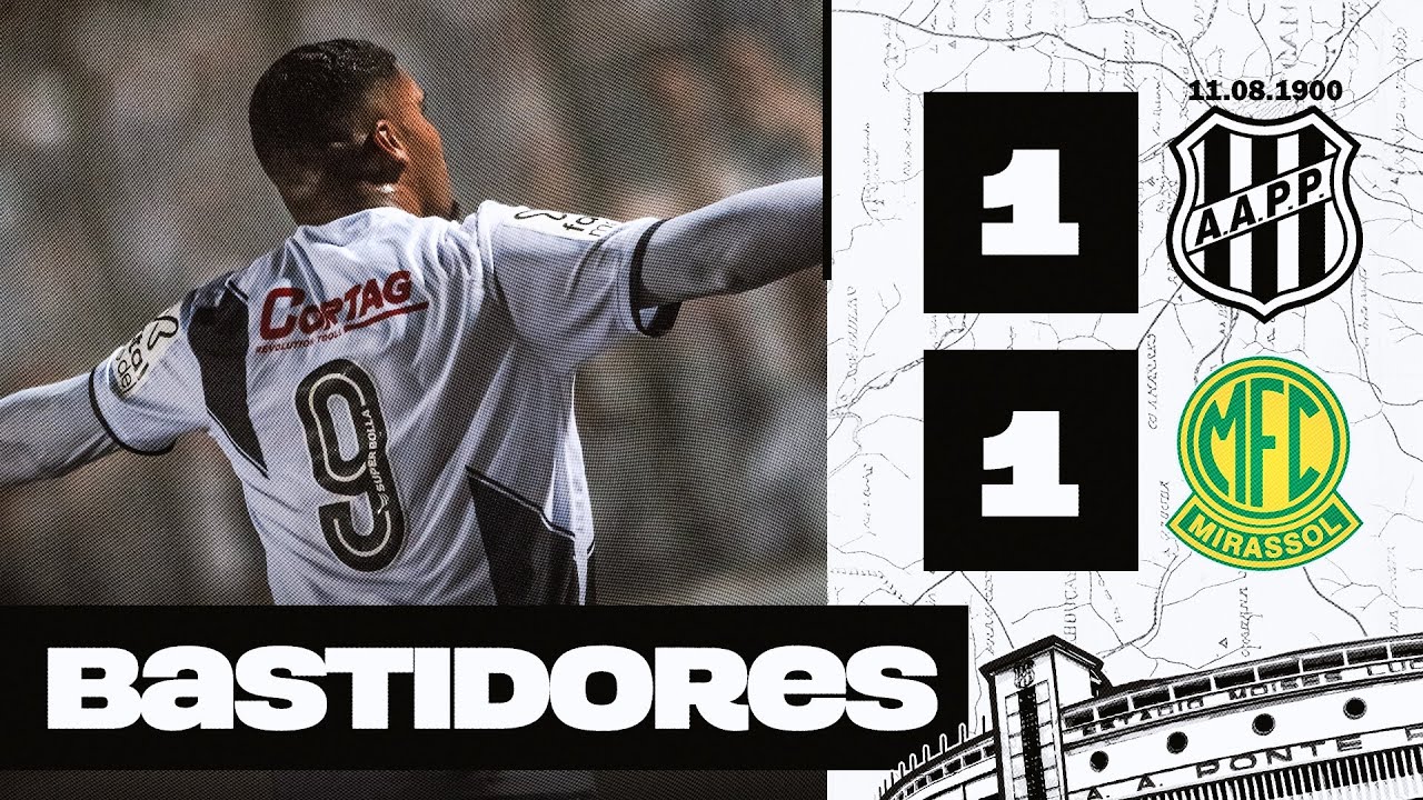 BASTIDORES | PONTE PRETA 1 X 1 MIRASSOL | PONTE PLAY