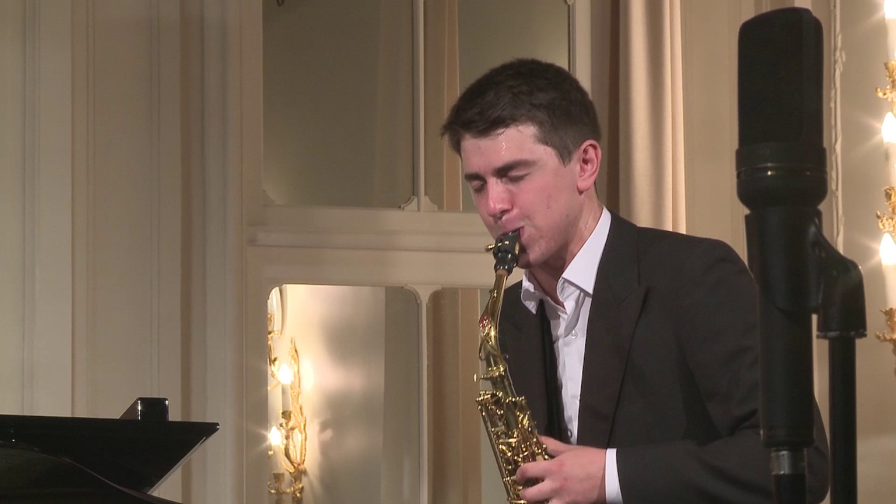 Roman Markelov (saxophone) in English Hall of St. Petersburg Music House 2016-08-10