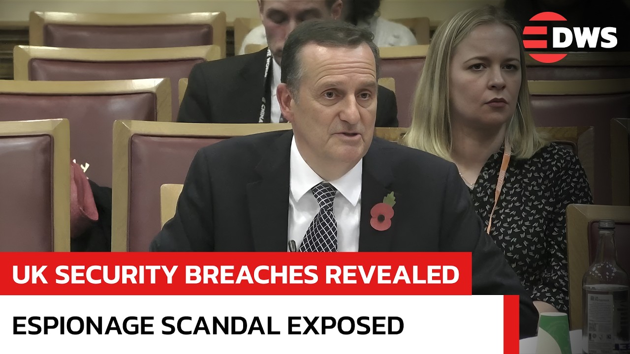 WATCH: Top UK Officials Grilled Over Espionage Threats | National Security Inquiry | DWS News | AC14