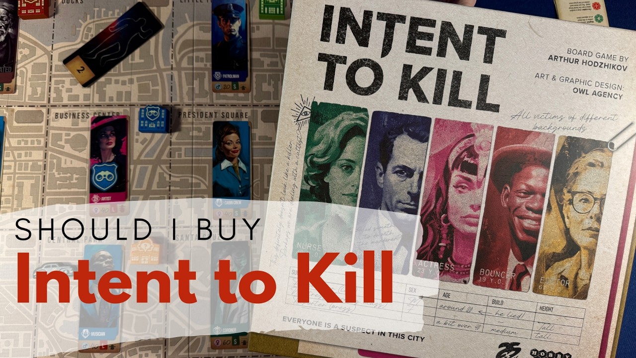 Should I Buy Intent to Kill Board Game