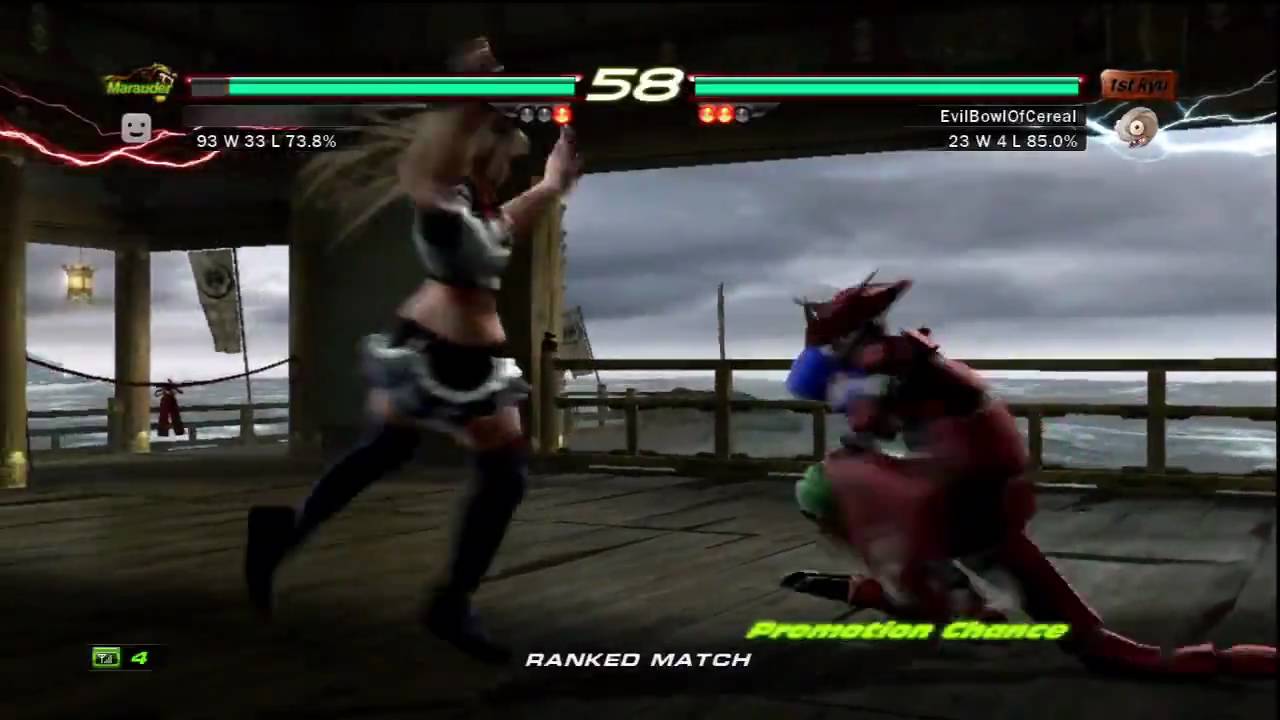Tekken 6 Online Ranked Match Session 01 - Roger jr - [HD]