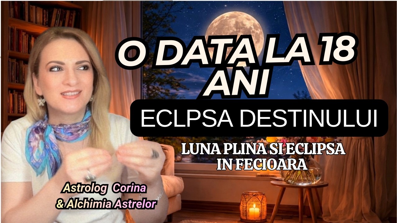 DESTIN SI VINDECARE | Eclipsa de Luna plina in fecioara 3 martie 2026