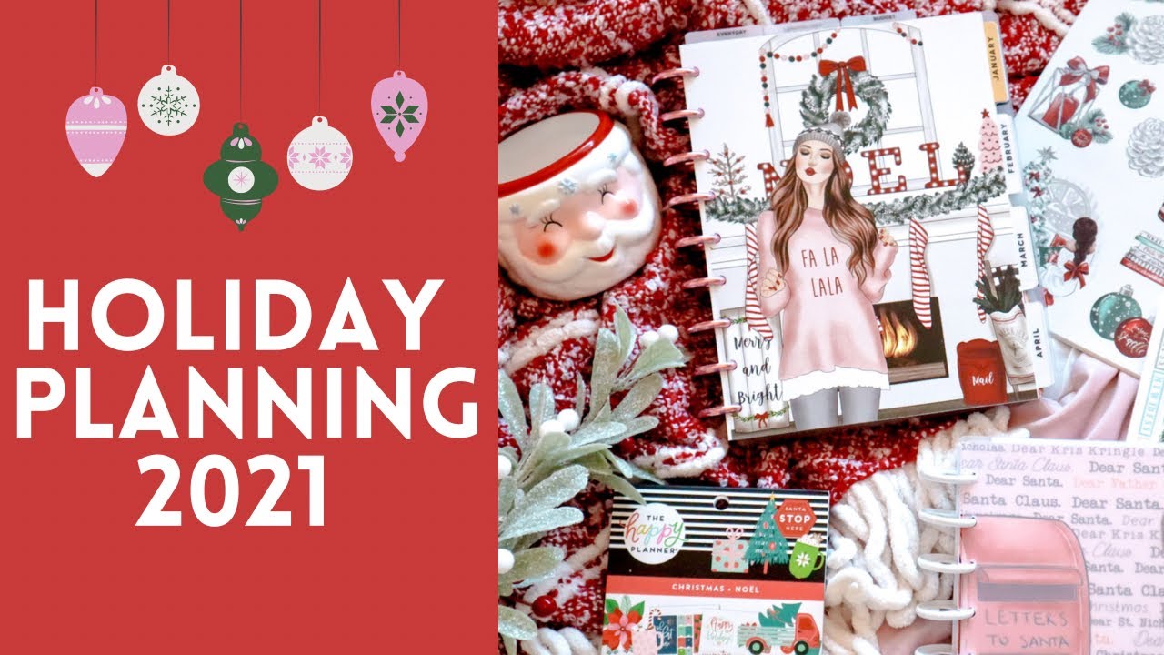 HOW I PREP FOR HOLIDAY PLANNING | Stickers, Planner Covers, and More!