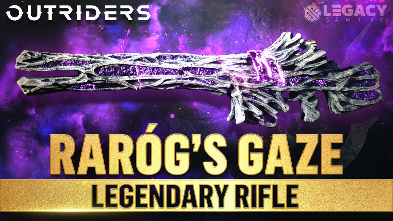 Rarog's Gaze - Outriders Legendary Rifle | Tier 3 Weakness Trap Mod | First Look!