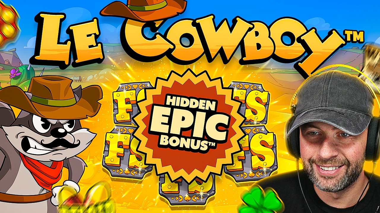 We GOT A TON of HIDDEN 5 SCATTER BONUSES on the *NEW* LE COWBOY!!