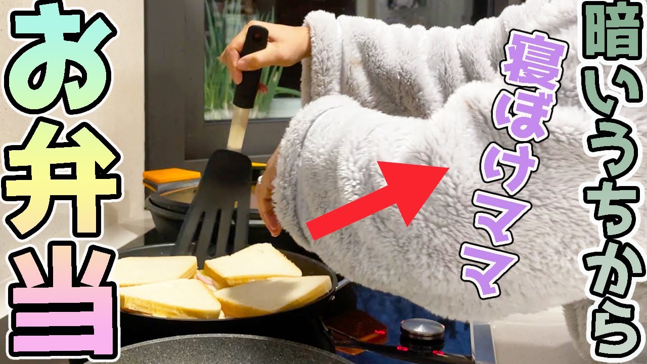 ダディがいない日がんばるママの【一週間のお弁当】Vlogmas#7
