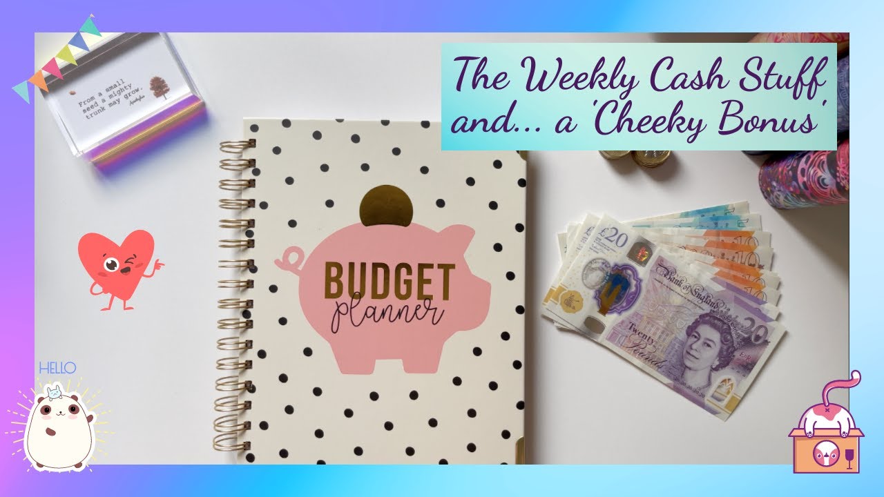 Stuffing & A 'Cheeky Bonus' | Weekly Cash Stuff | UK Cash Stuffing | Budgeting | Debt Journey