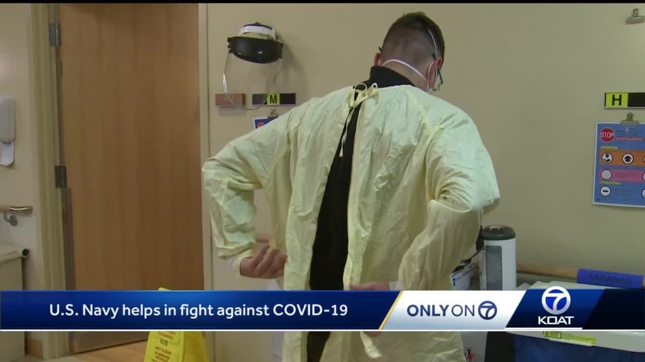 'We're here to help': U.S. Navy aids San Juan Regional Medical Center in fight against COVID-19