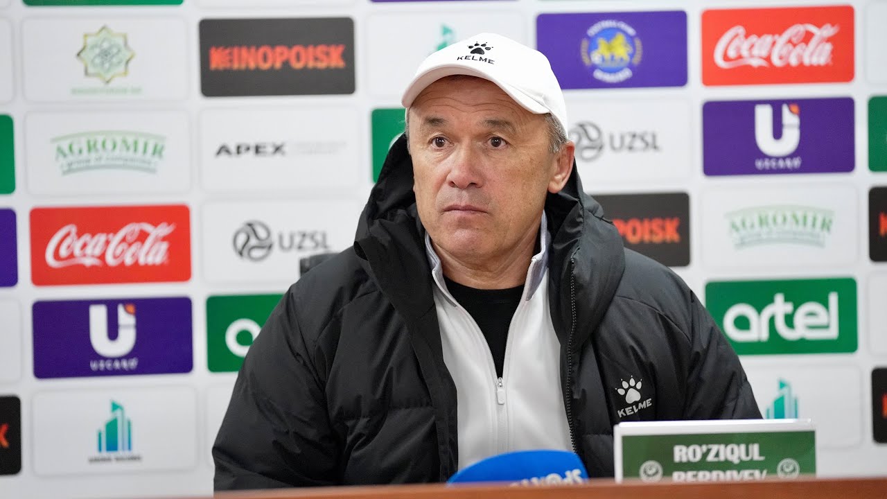 DINAMO 1:1 NASAF uchrashuvidan soʻng R.Berdiyev fikrlari