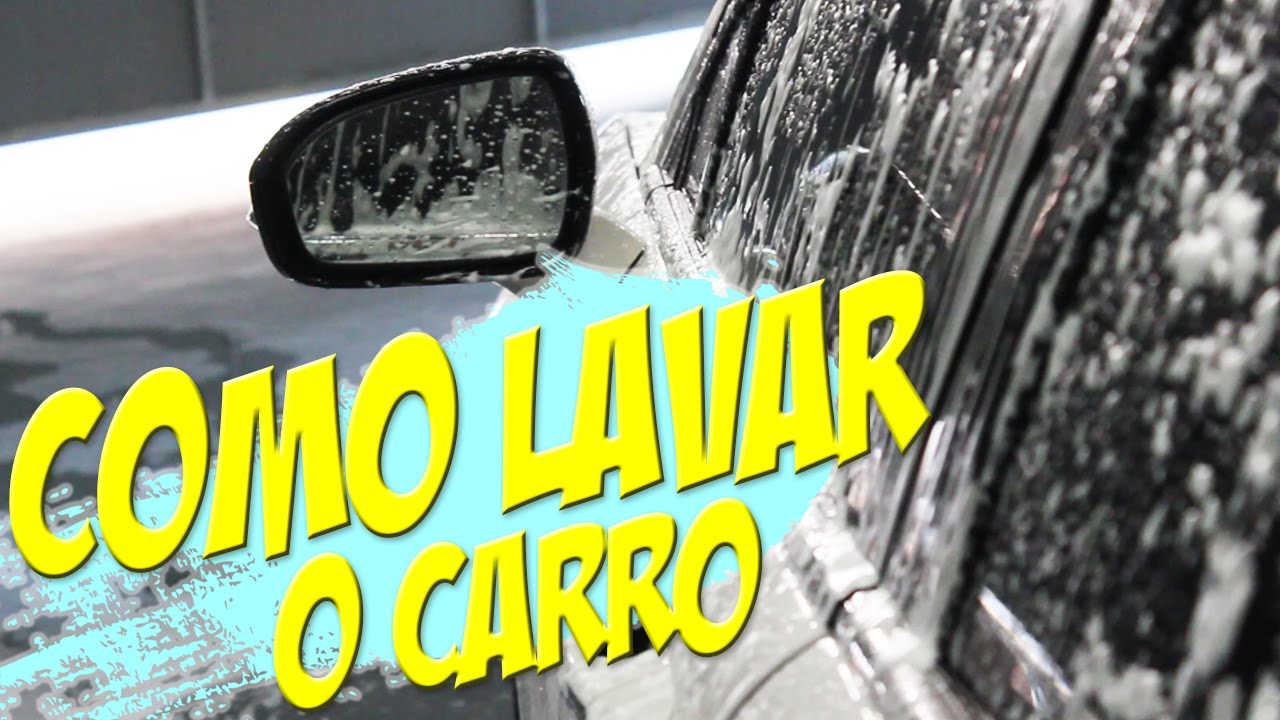 Como Lavar o Carro sem danos a pintura