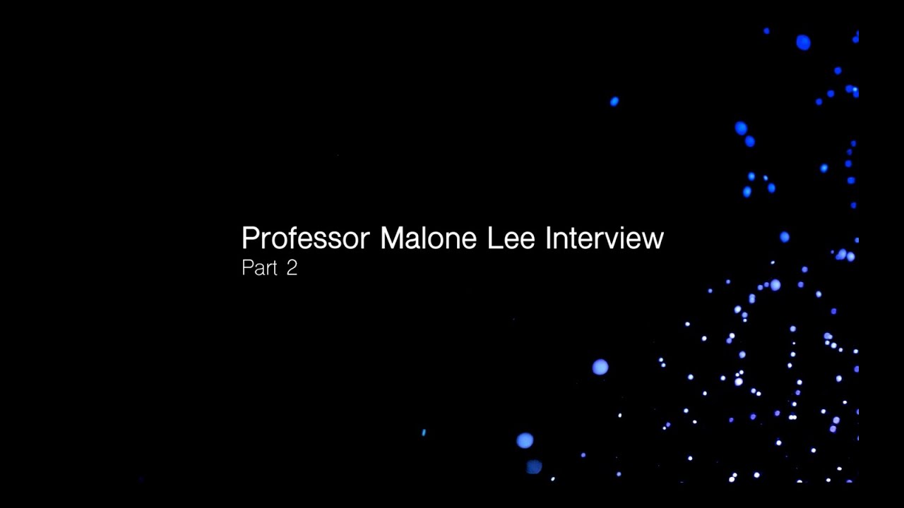PROFESSOR JAMES MALONE-LEE INTERVIEW (PART 2)