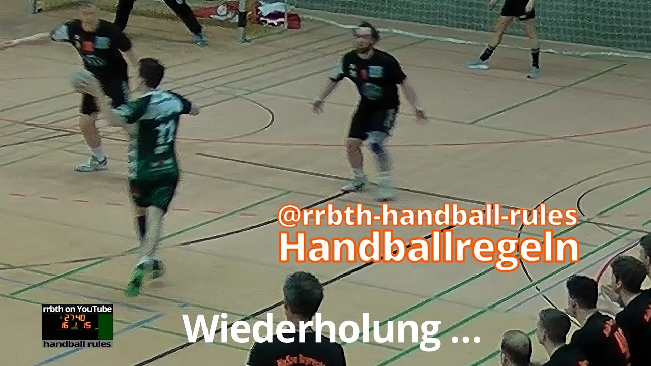 Handballregeln: 7m oder doch nicht – und: Verwarnung gegen die Bank