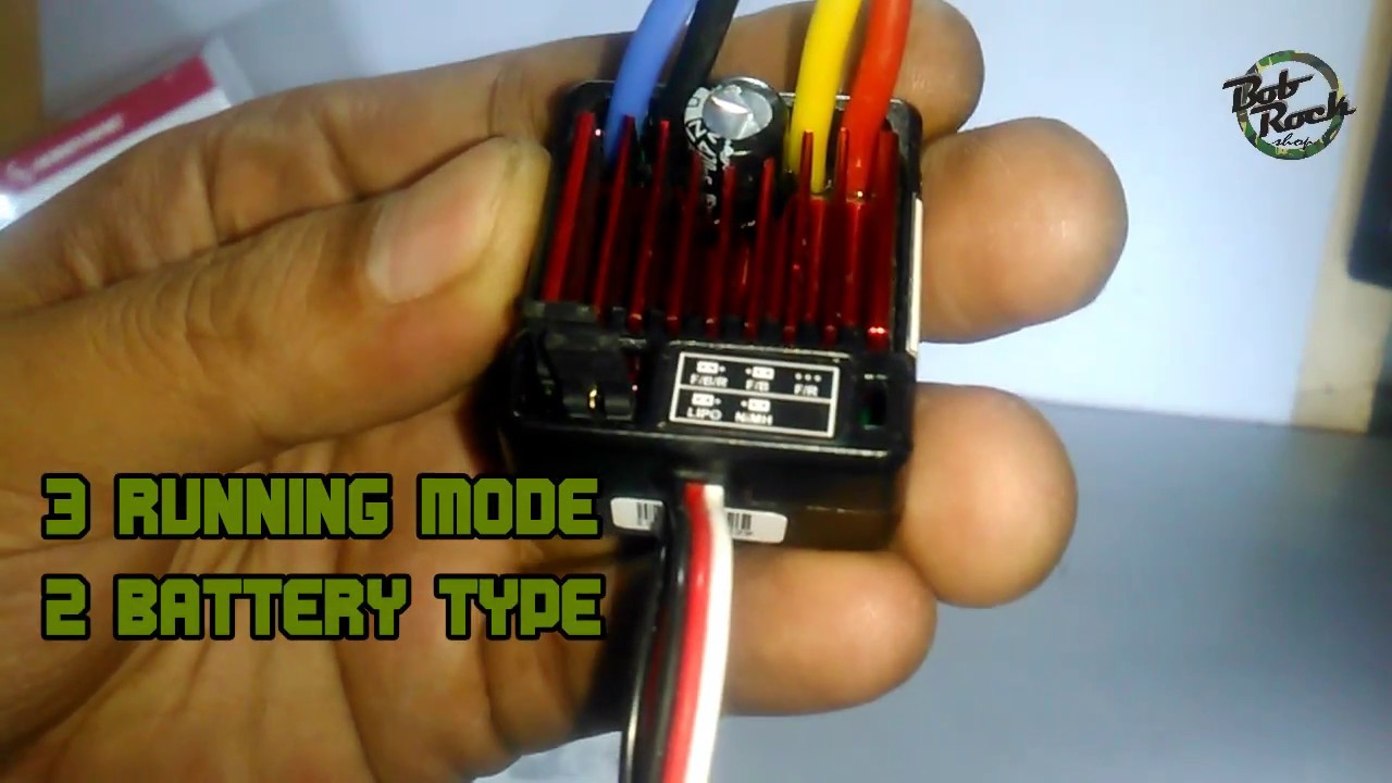 Unboxing and Waterproof Test Hobbywing Quicrun 1060 Brushed ESC