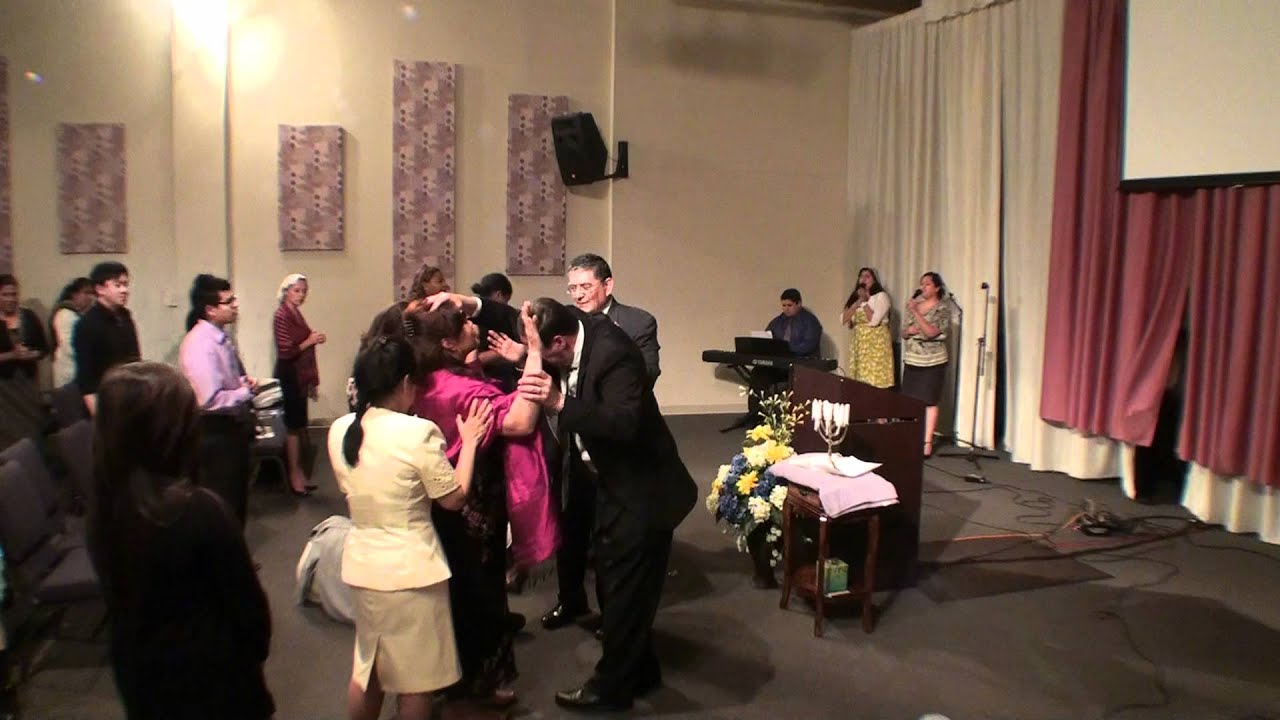 Praying In the Spirit During the Joint Service with Washington Apostolic Church